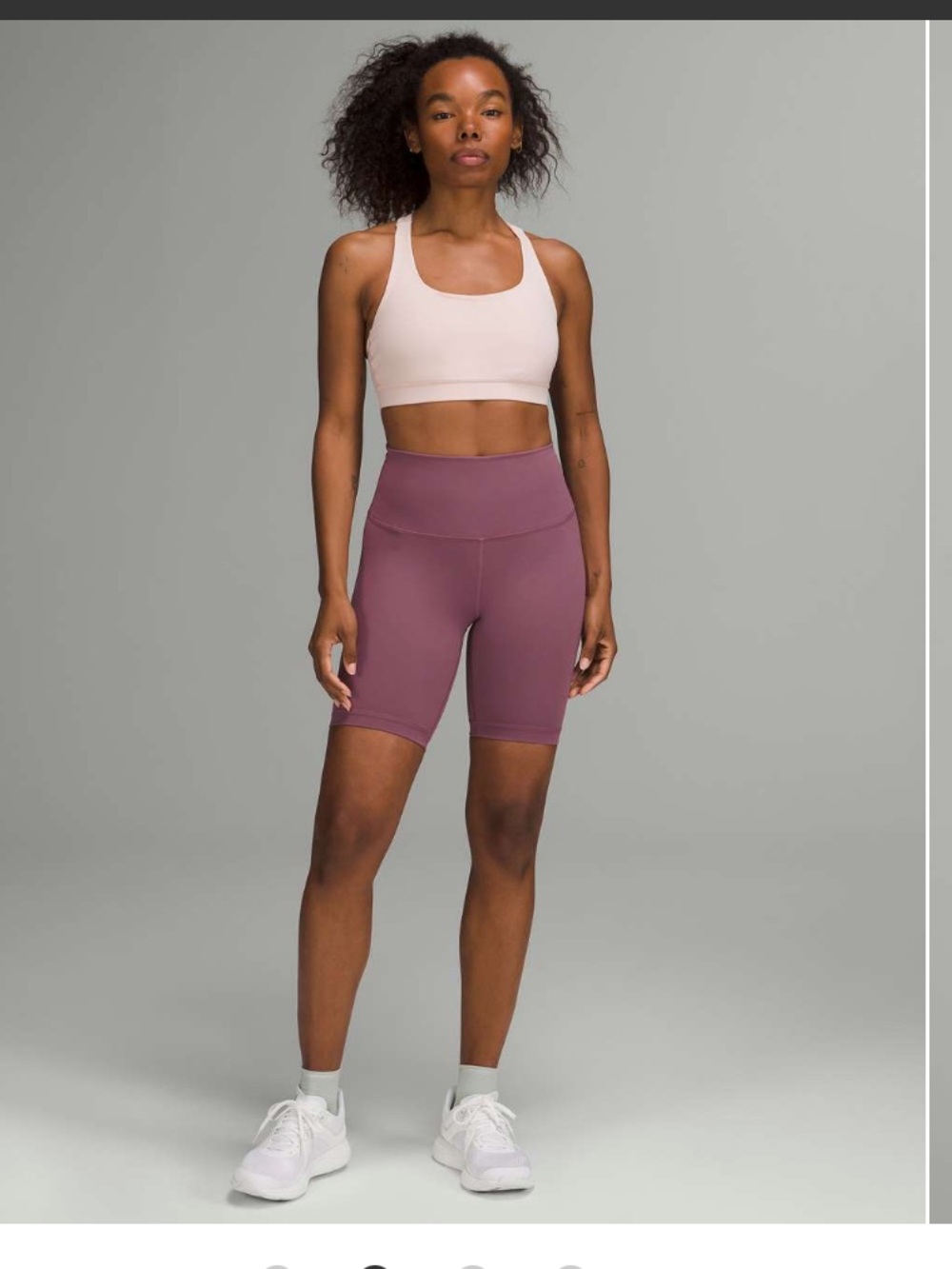 Lululemon Wunder Train High-Rise Short 8"
Vintage Plum